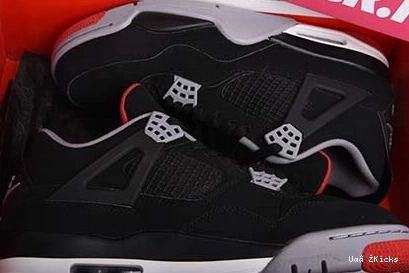 - 599 Bred Black  308497-060 (2019) Jordan 4 Cement Popular 0704